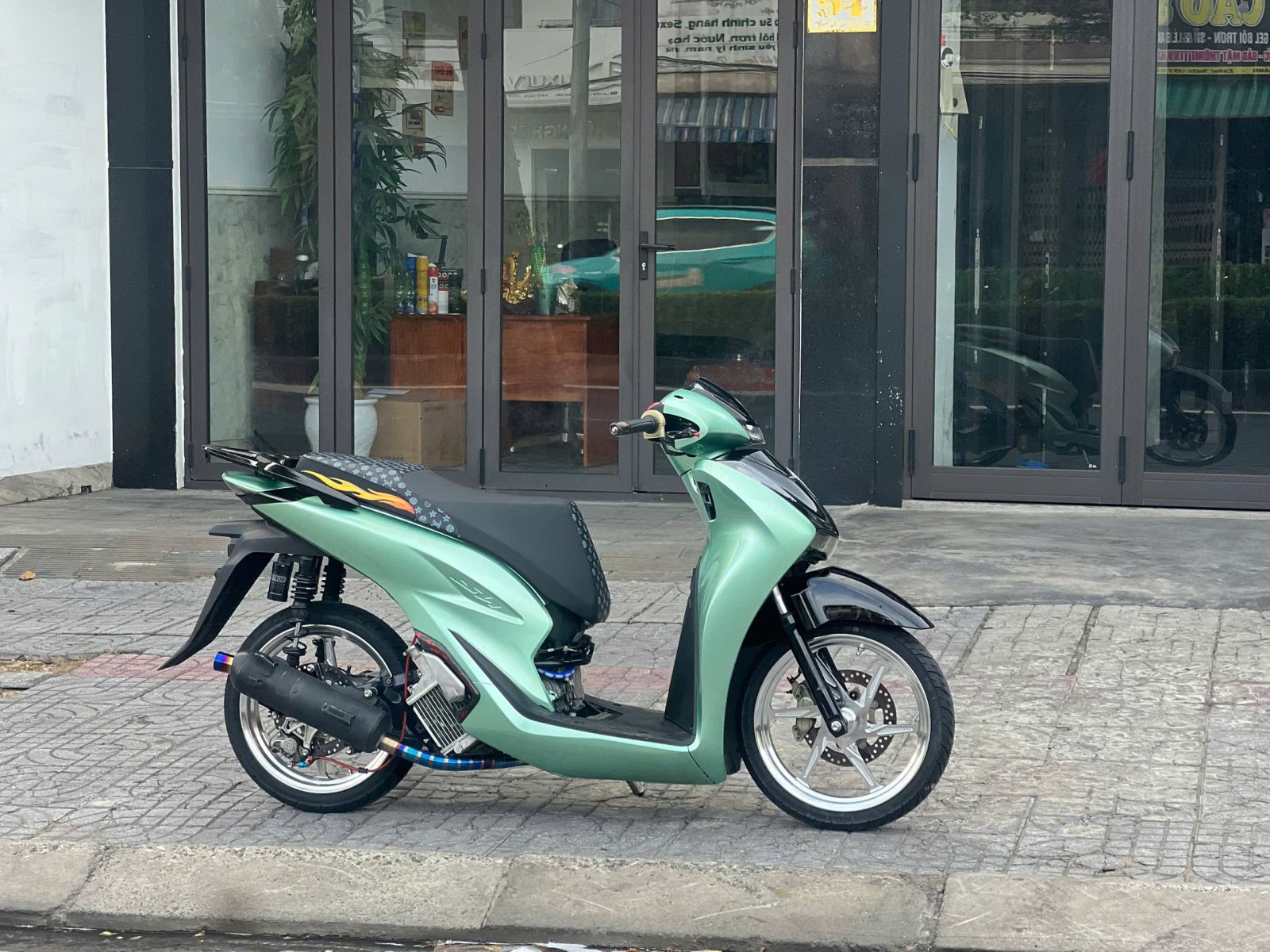 DỌN XE SH 