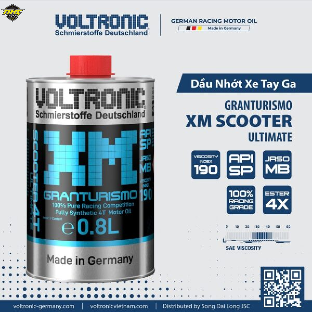 Voltronic Granturismo XM Scooter Ultimate