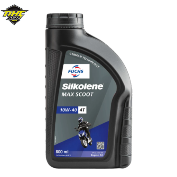 Nhớt Fuchs Silkolene Max Scoot 10W40 4T 0.8L 