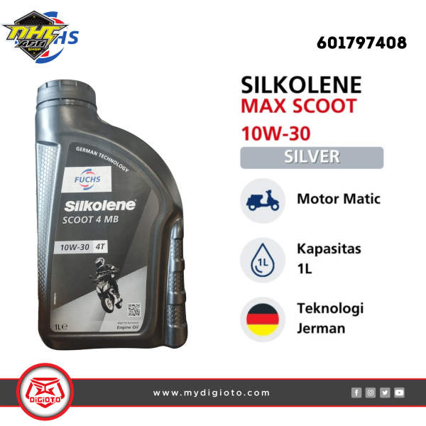 SILKOLENE SCOOT 4 MB 10W-40 0.8L