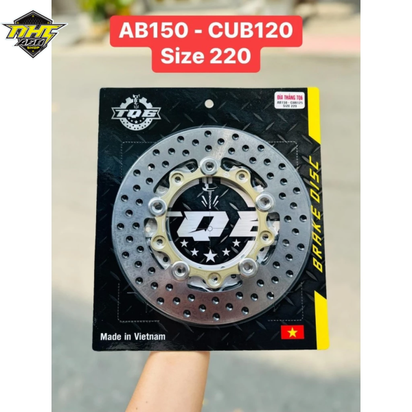 ĐĨA TQ6 5 LỖ 220MM GẮN MÂM ZIN AB 5 LỖ