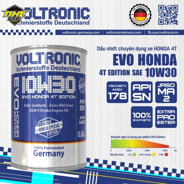  Voltronic EVO Honda 4T Edition 10W30 0.8L