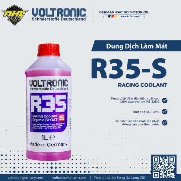 Nước làm mát Voltronic R35-S Racing Coolant