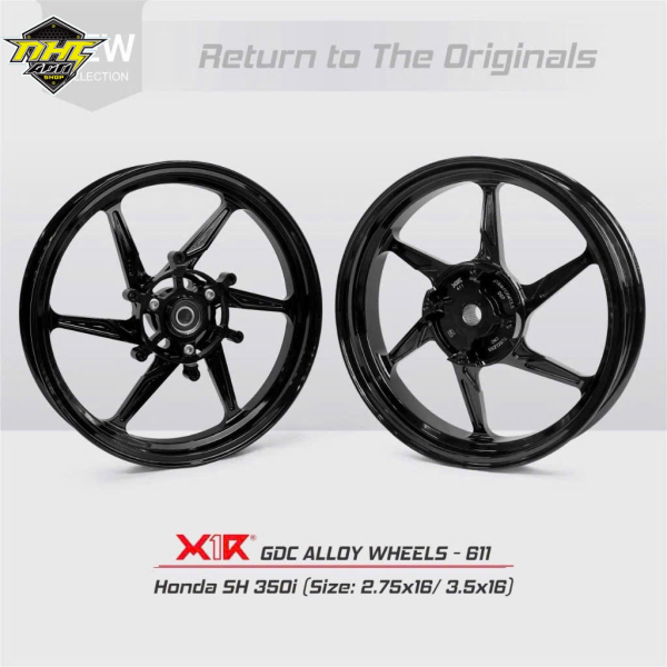 Mâm X1R SH350i ĐEN