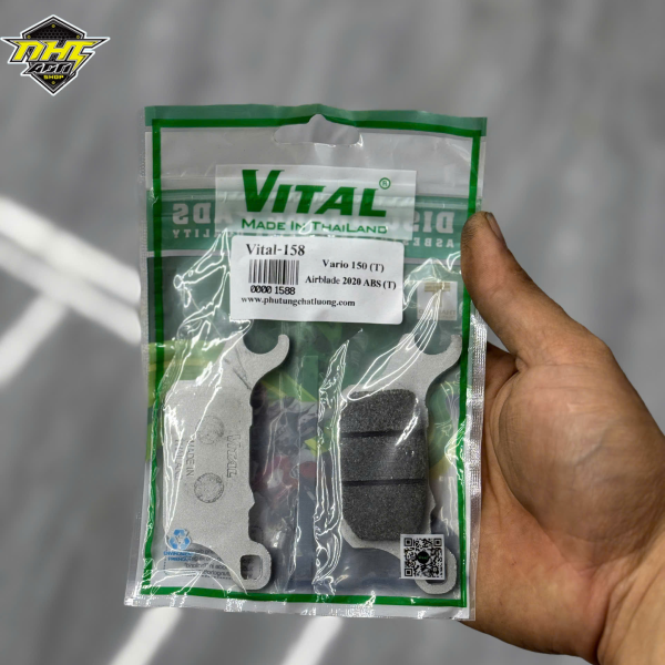 BỐ THẮNG HEO ZIN VARIO, AB150 ABS VITAL 158