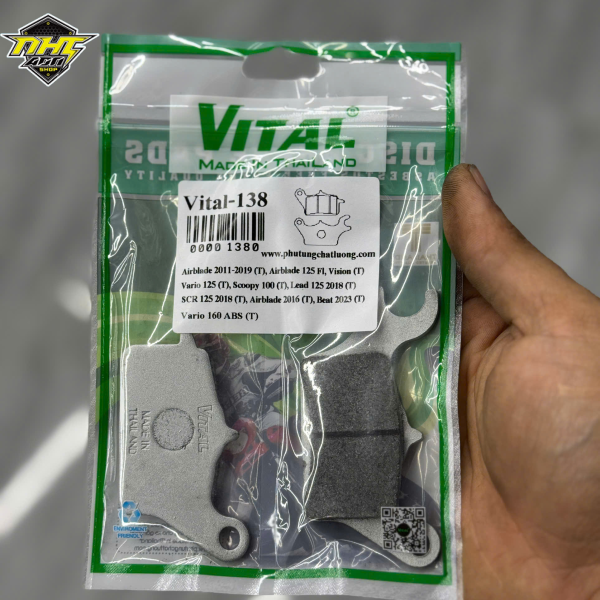 BỐ THẮNG HEO ZIN TRƯỚC AB-VISION-SCOOPY VITAL 138