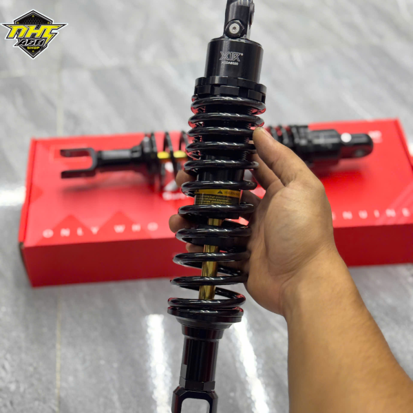 PHUỘC X1R 1 TĂNG CHỈNH CHIỀU CAO CHO AB CÁC ĐỜI LÒ XO ĐEN TY VÀNG
