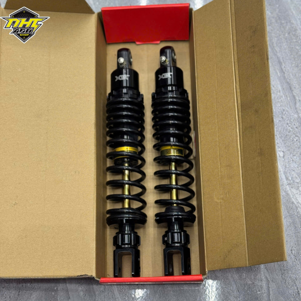 PHUỘC X1R KO BÌNH DẦU LÒ XO ĐEN TY VÀNG 1 TĂNG CHỈNH REBOUND LIKE NEW